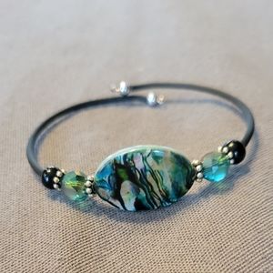 Nautical Memory Wire Bracelet